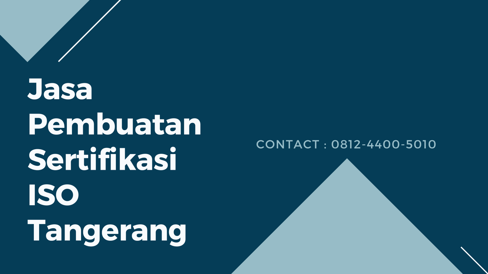 biaya pengurusan sertifikasi iso di tangerang