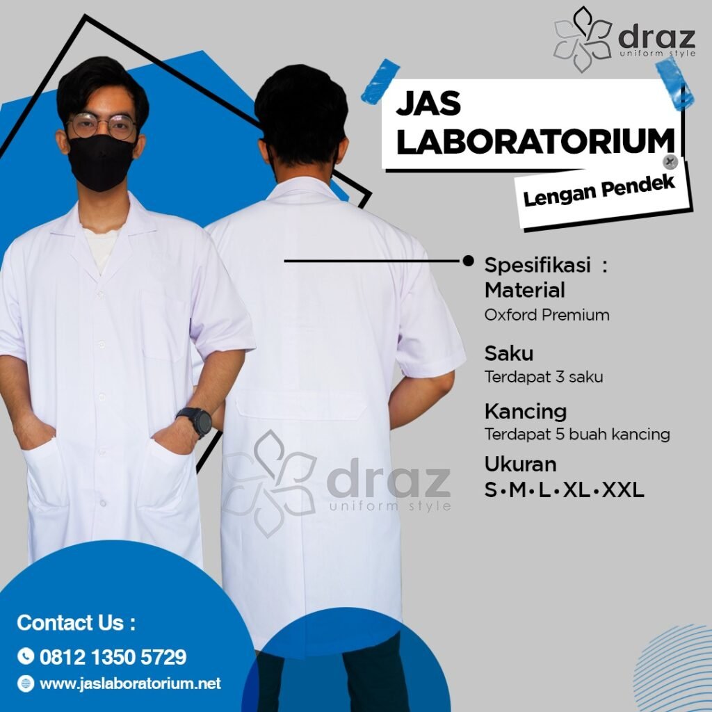 jual seragam jas laboratorium