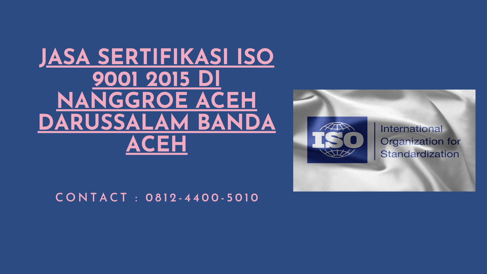 jasa sertifikasi iso di nanggroe aceh darussalam banda aceh
