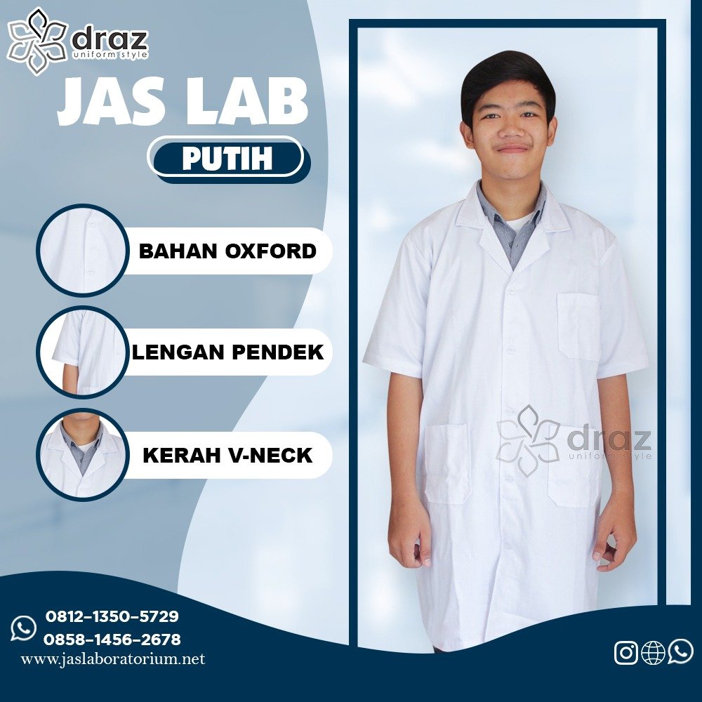 Baju Jas Lab Kimia Murah di Ciputat