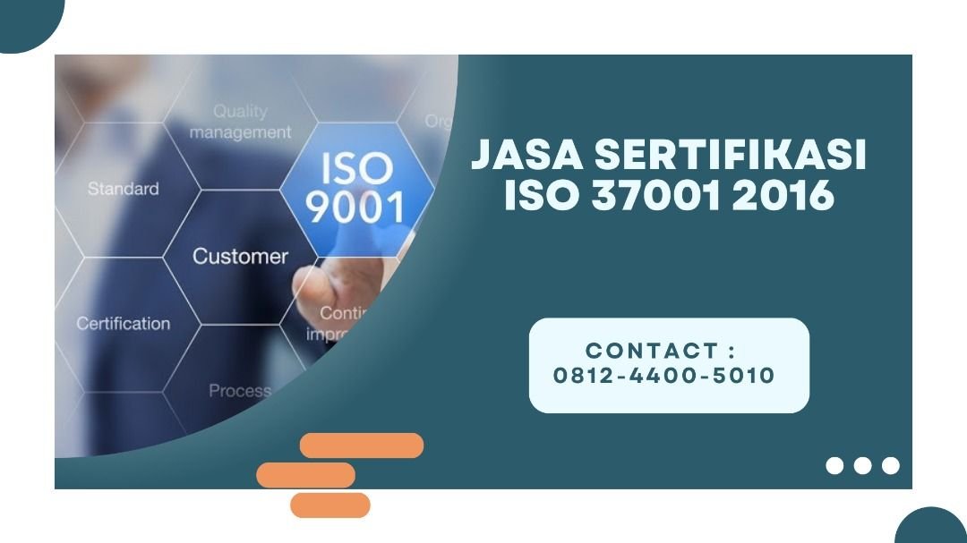 Jasa Sertifikasi ISO 37001 2016