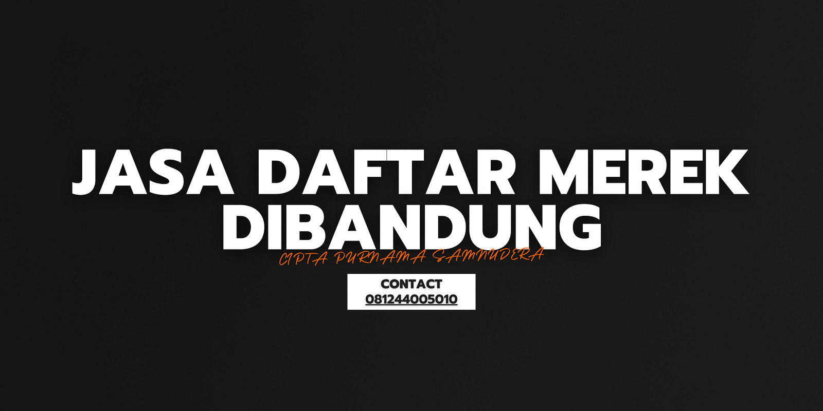 Jasa Daftar Merek Dibandung