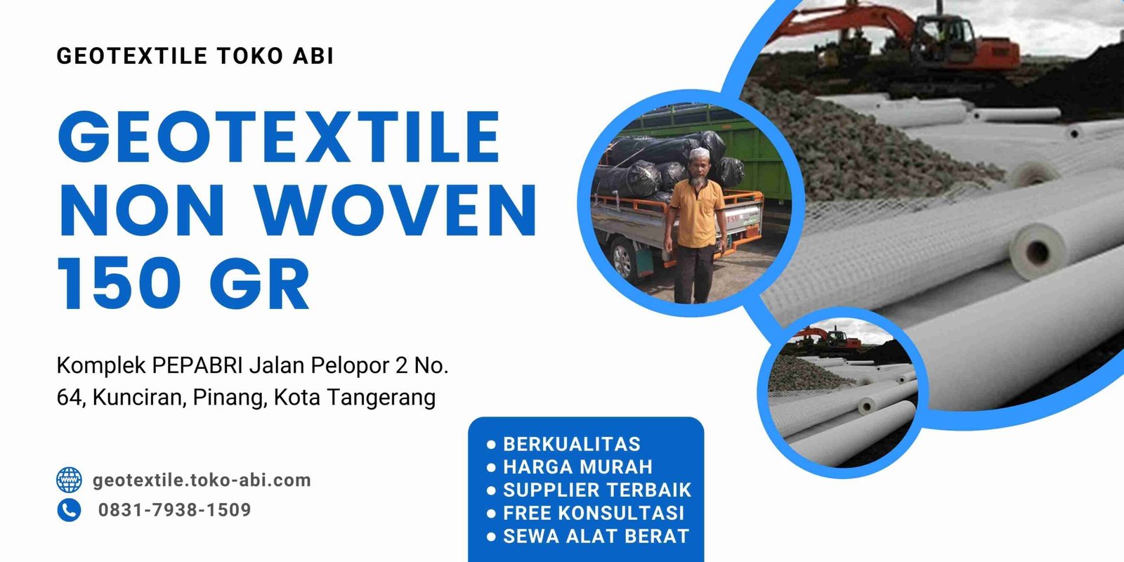 Jual Woven Geotextile Papua Barat Manokwari