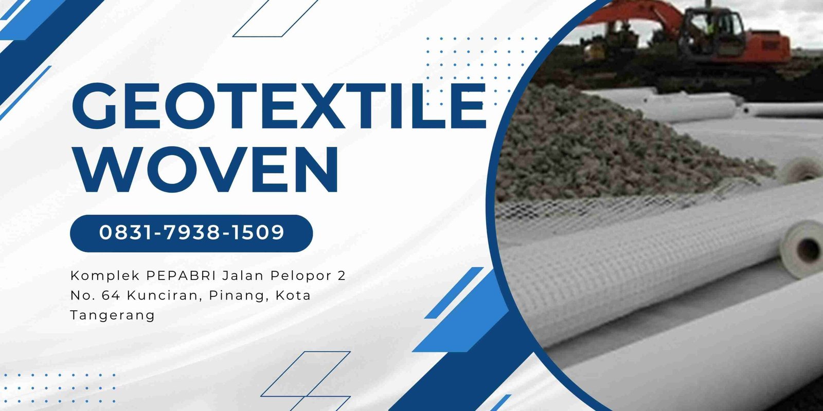 Supplier Non Woven Geotextile Kalimantan Tengah Palangkaraya