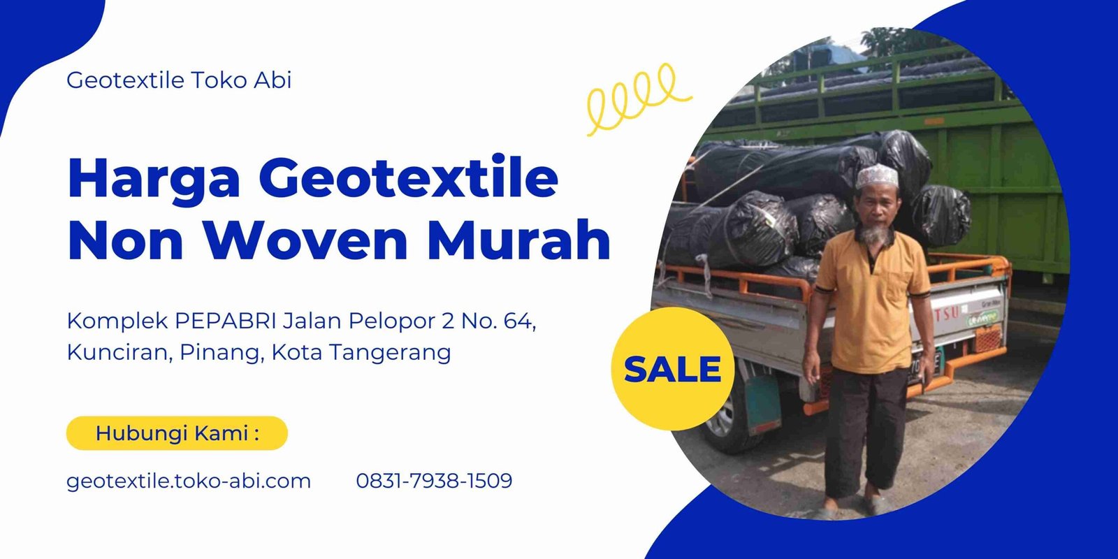 Supplier Non Woven Geotextile Papua Barat Daya Sorong Terbaik