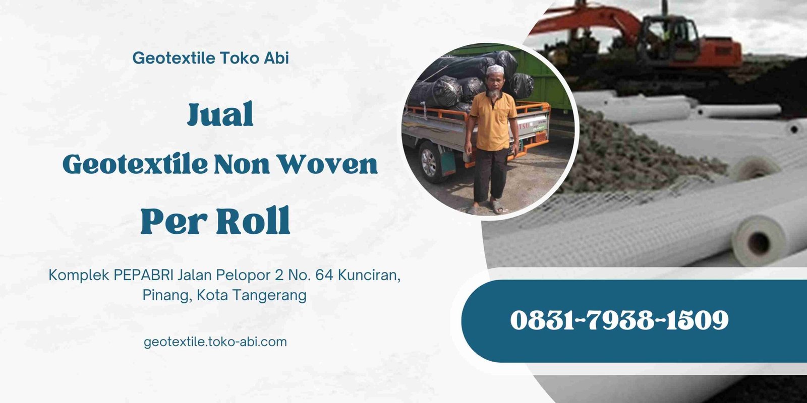 Supplier Non Woven Geotextile Papua Tengah Nabire