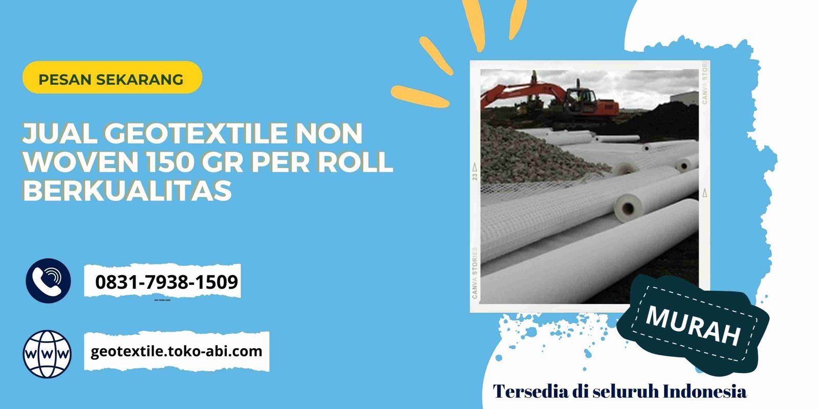 Supplier Woven Geotextile Dki Jakarta Jakarta