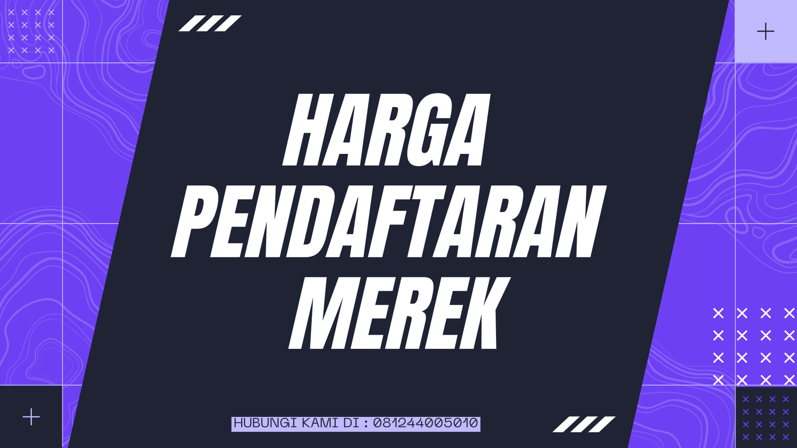 harga pendaftaran merek