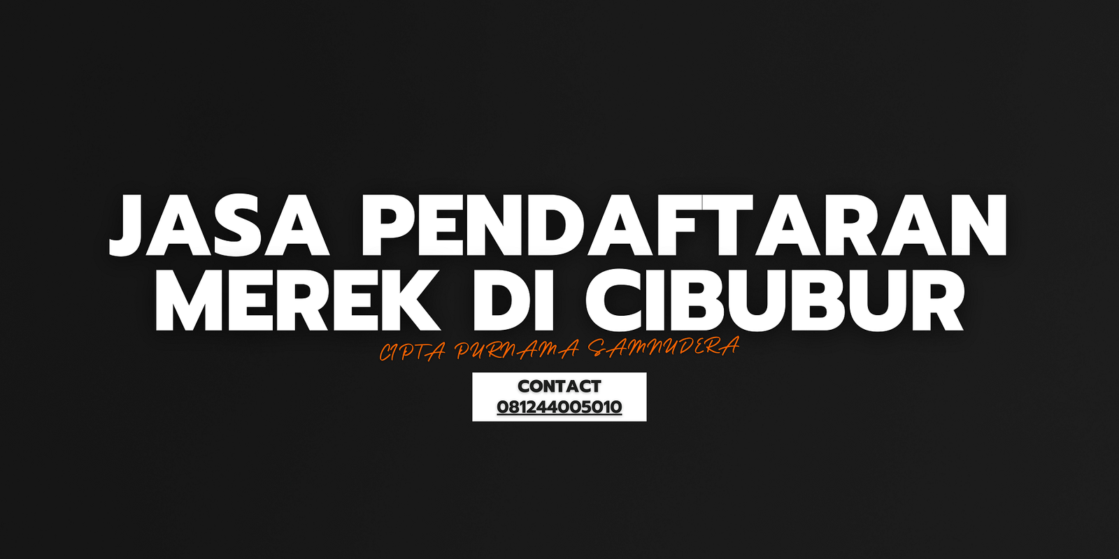 jasa pendaftaran merek di cibubur