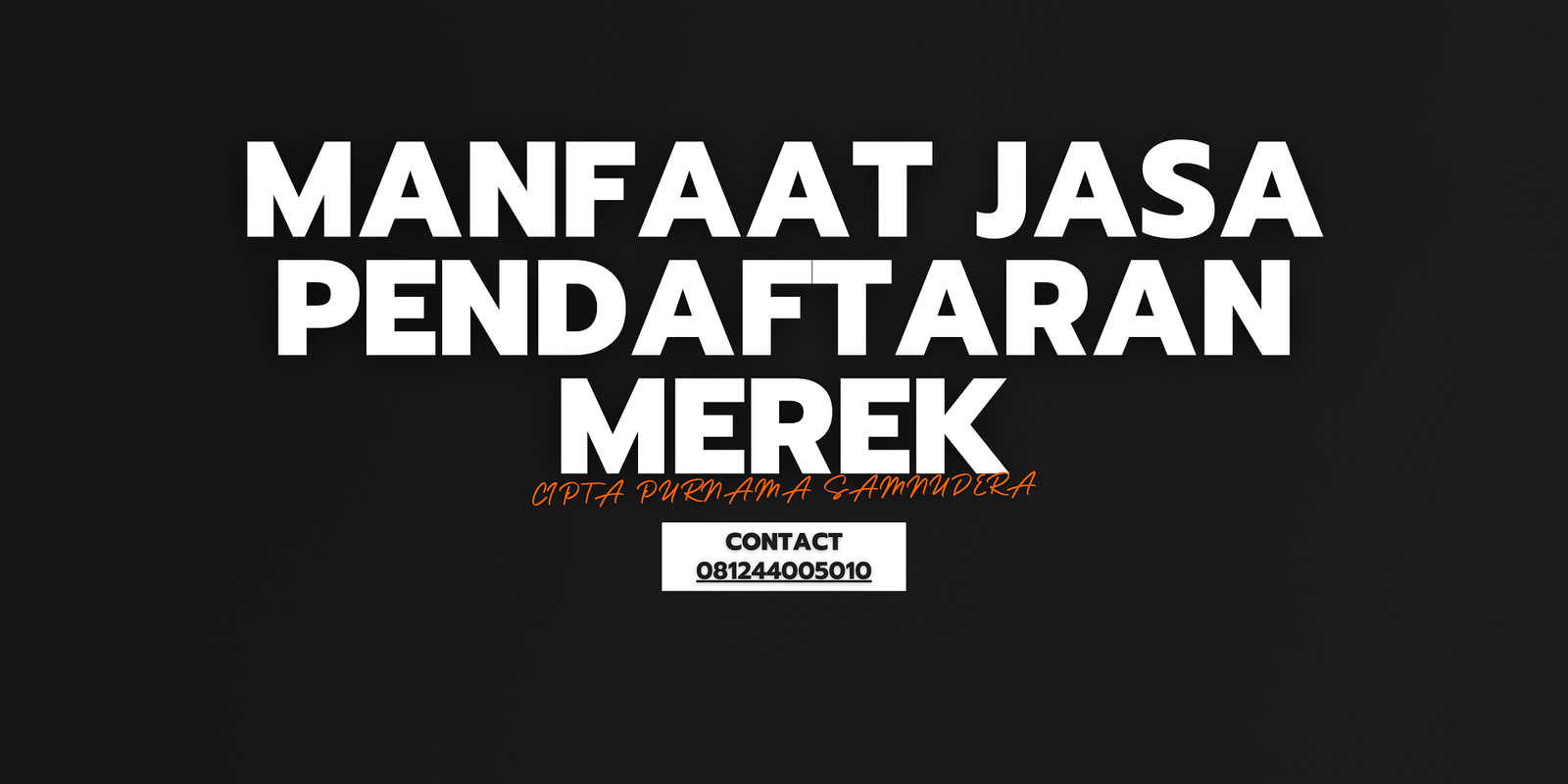 manfaat jasa pendaftaran merek