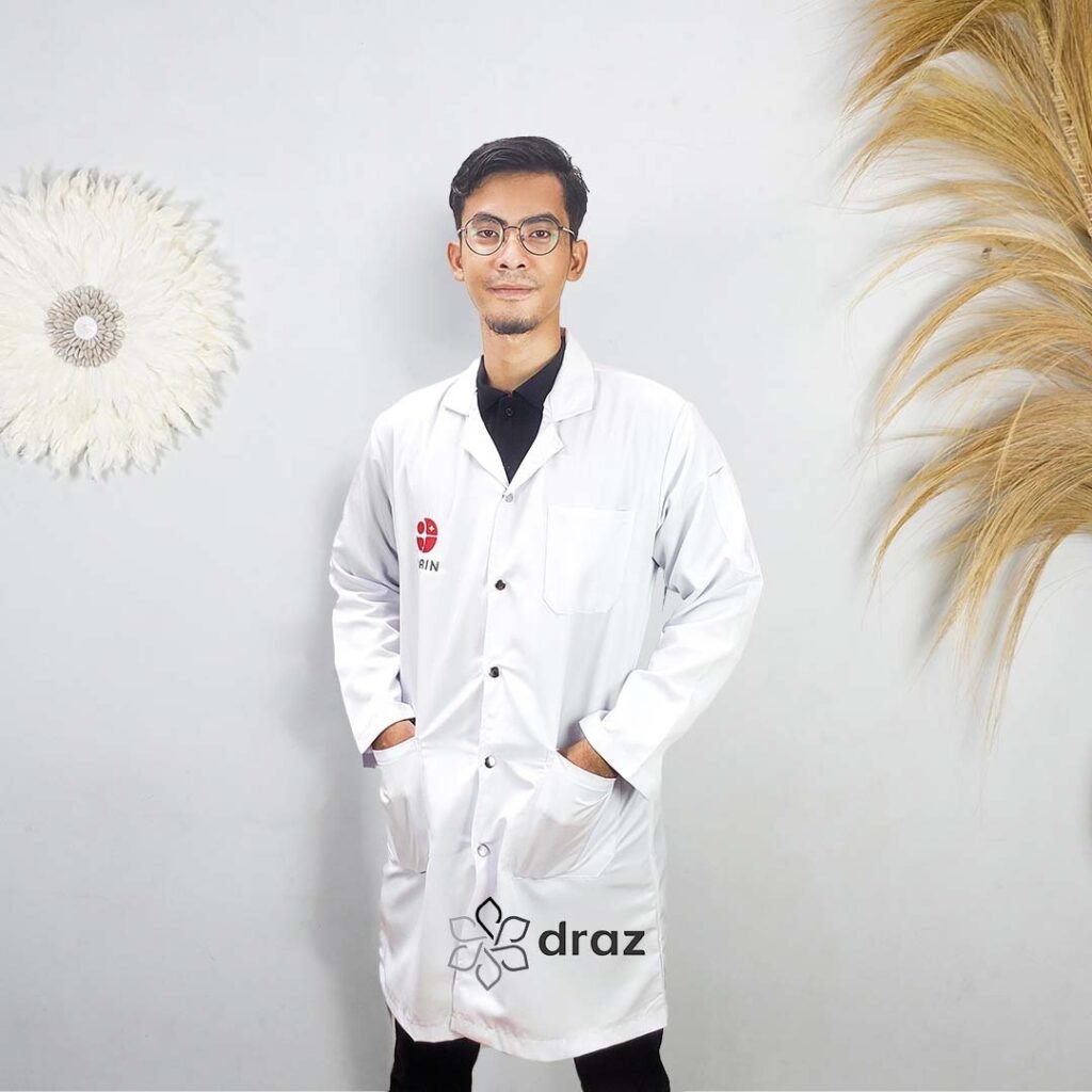 Baju Lab Kimia di Cikarang