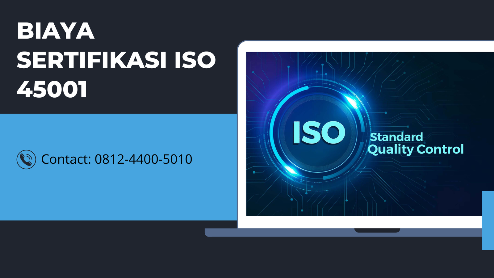 Biaya Sertifikasi ISO 45001