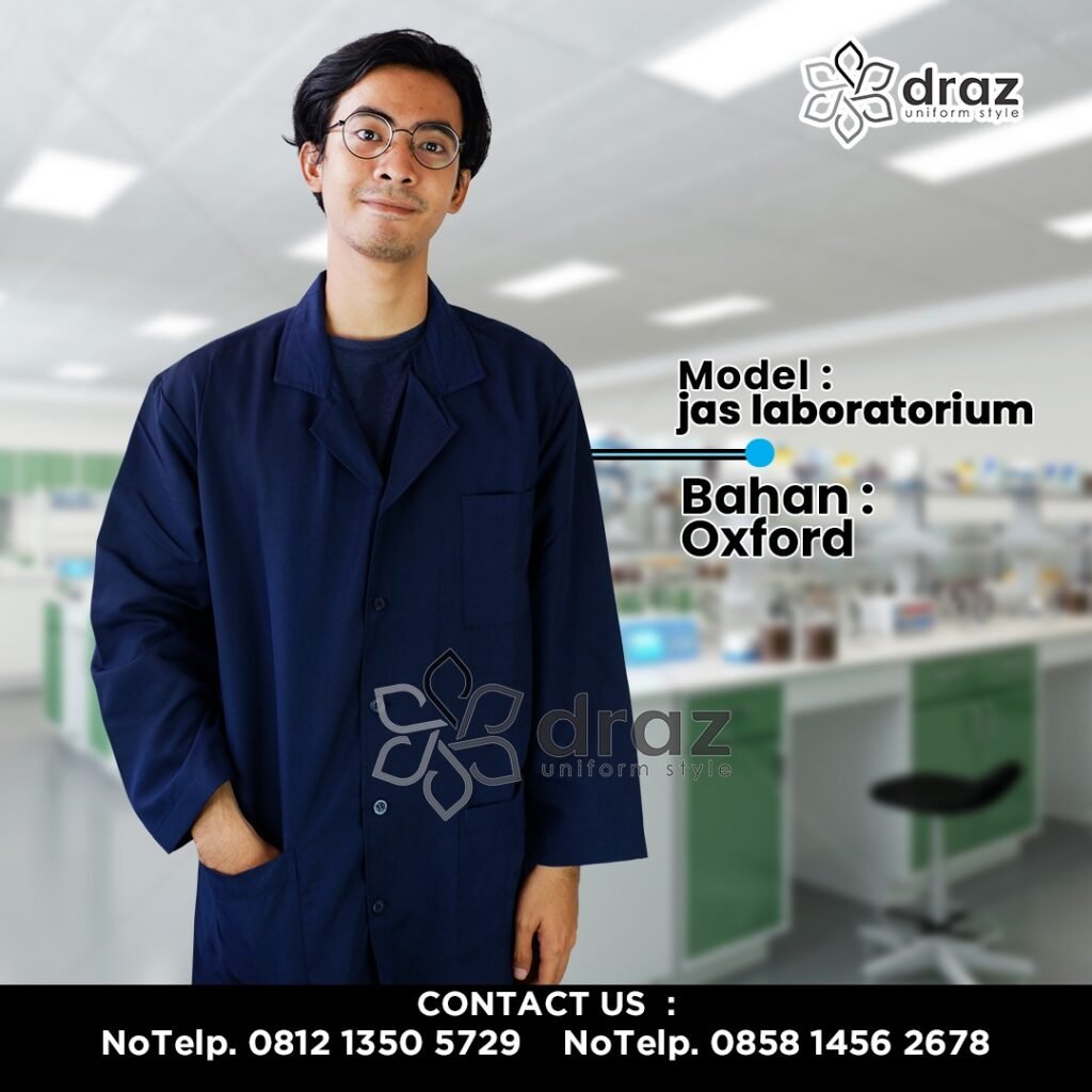 Jas Laboratorium Warna Biru 081213505729