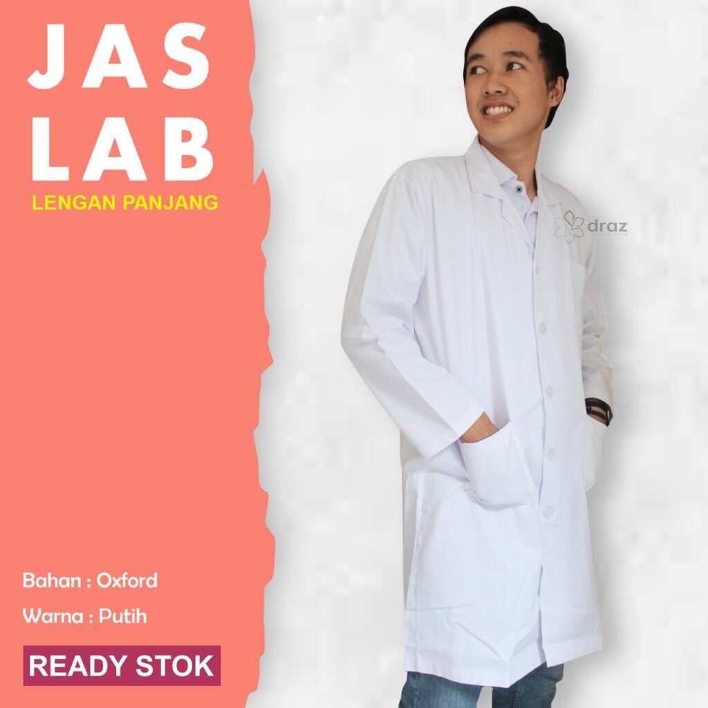 Order jas laboratorium sekarang dan dapatkan harga terjangkau serta gratis ongkir. Pemesanan WhatsApp 085814562678.