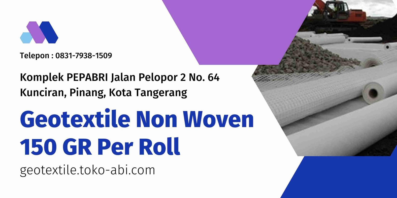 Supplier Non Woven Geotextile Bangka Belitung Pangkal Pinang