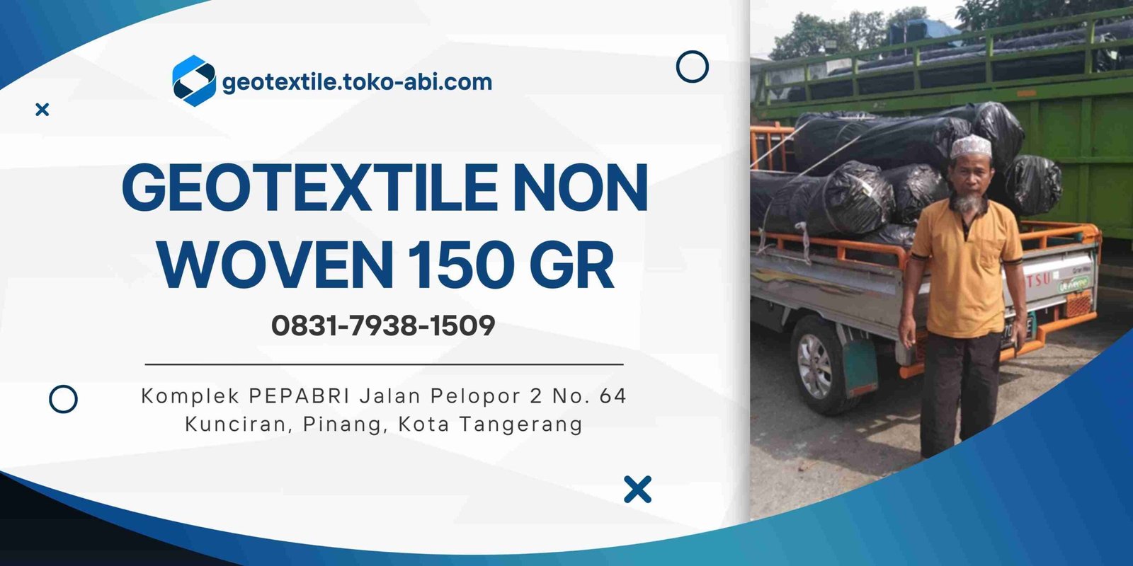 Supplier Non Woven Geotextile Banten Serang