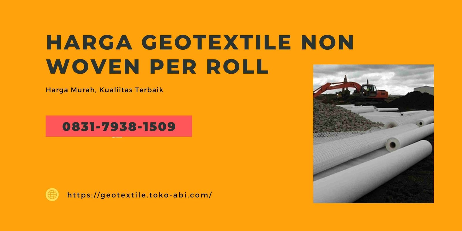 Supplier Non Woven Geotextile Maluku Utara Sofifi