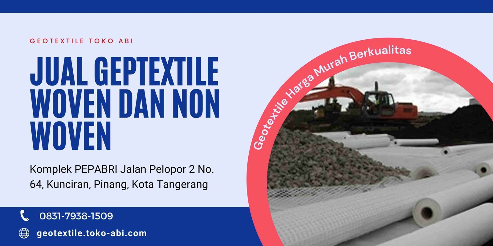 Supplier Non Woven Geotextile Nusa Tenggara Timur Kupang