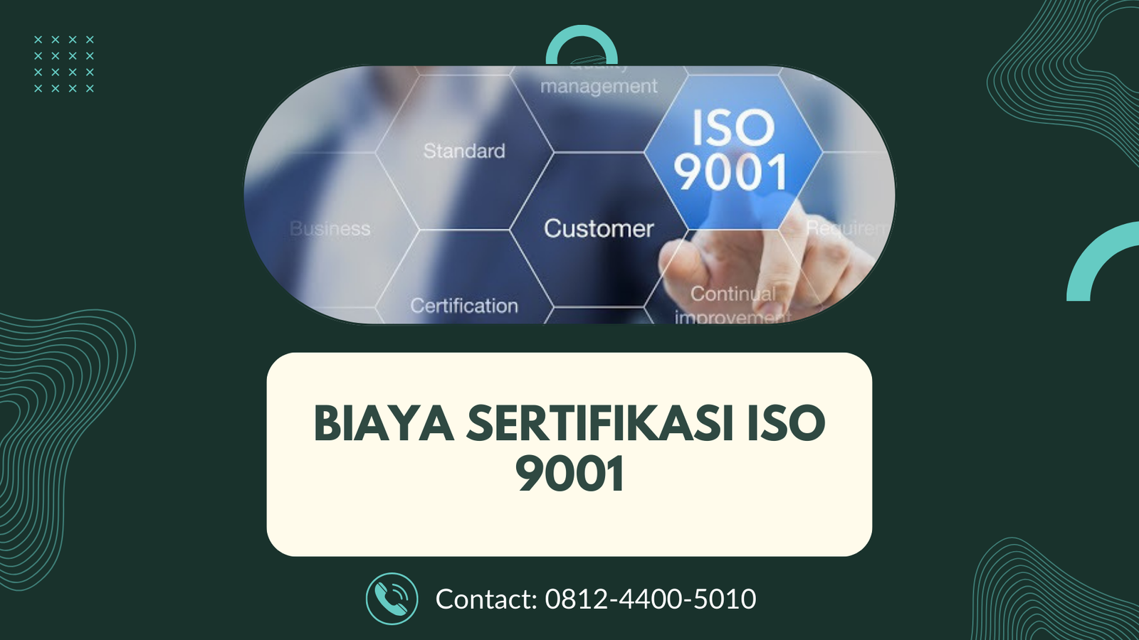 Biaya Sertifikasi ISO 9001